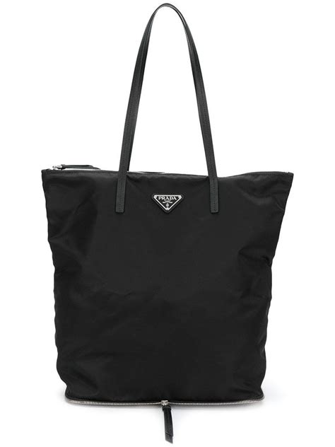 prada logo print tote|Prada foldable shopping tote.